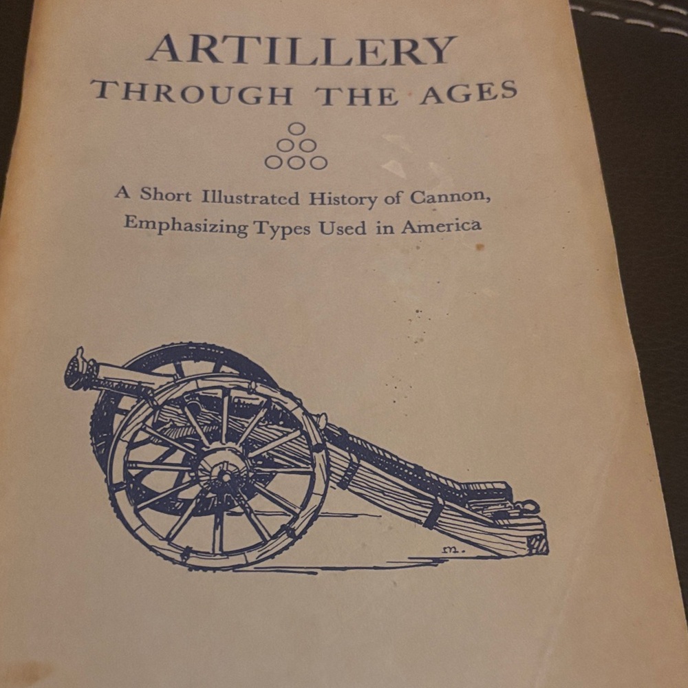 Artillery Through the Ages Book